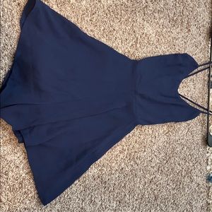 Blue Express Romper
